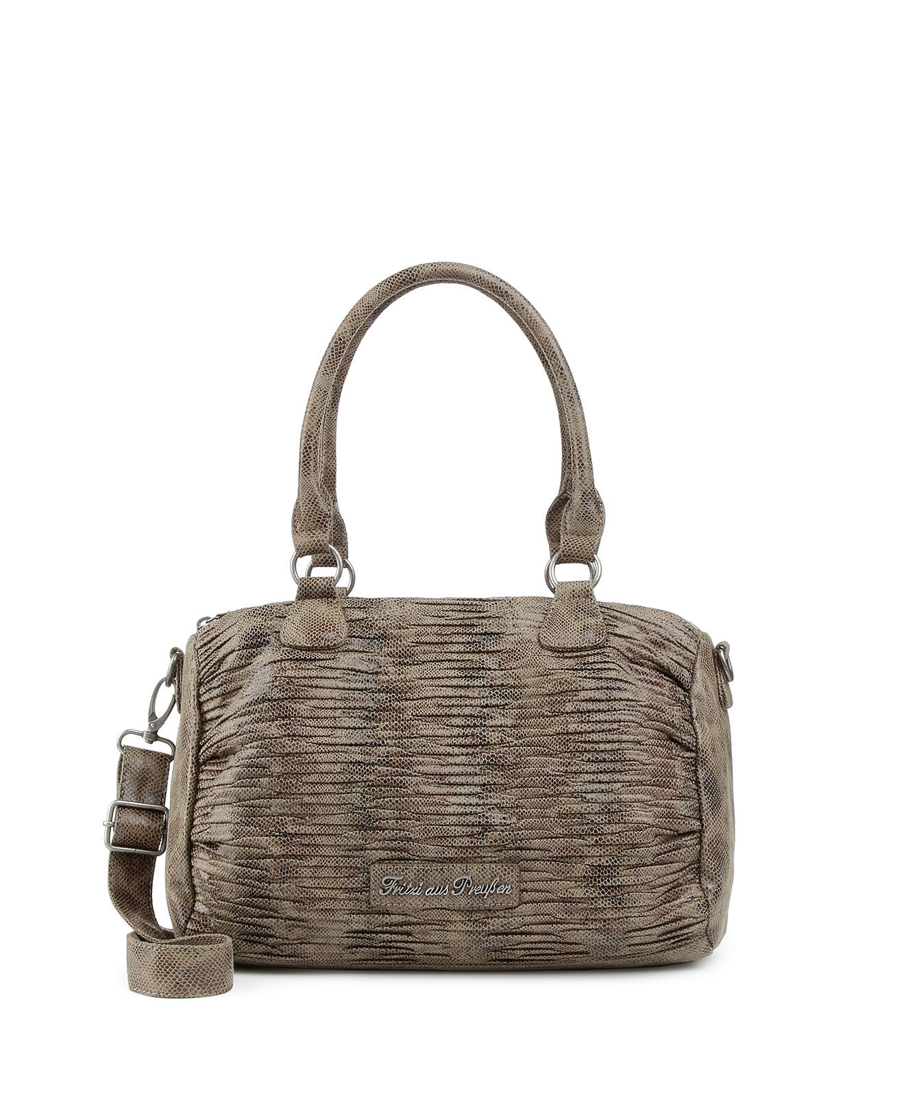 Fritzi aus Preußen Snake Damentasche Delia basalt