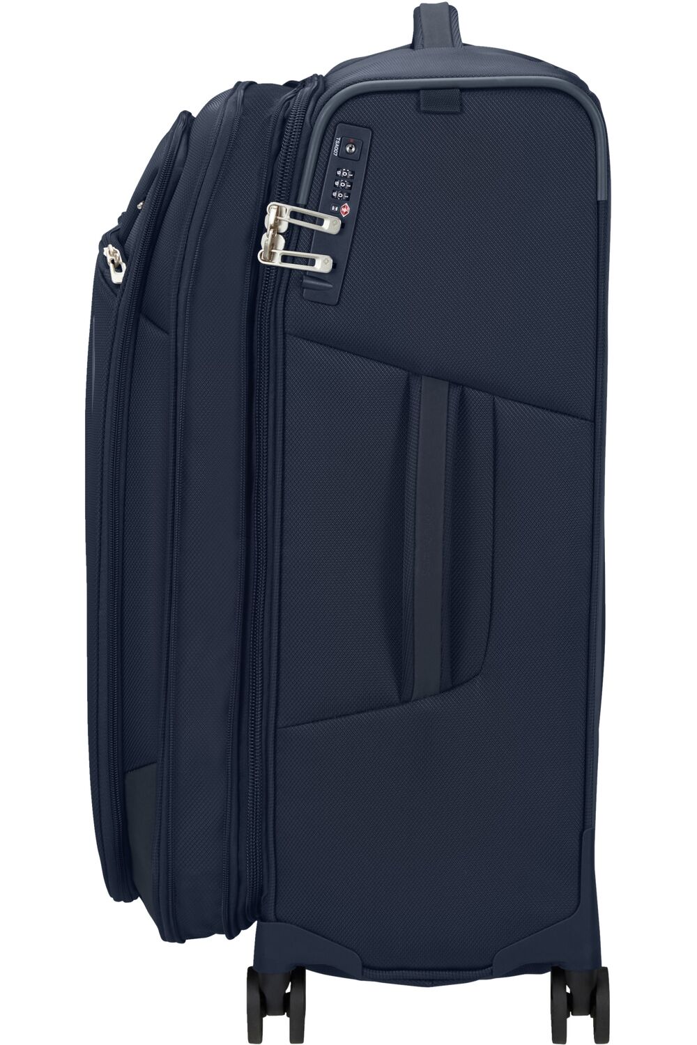 Samsonite Respark Trolley mit 4 Rollen erweiterbar 67cm + GRATIS HOTELGUTSCHEIN Midnight Blue