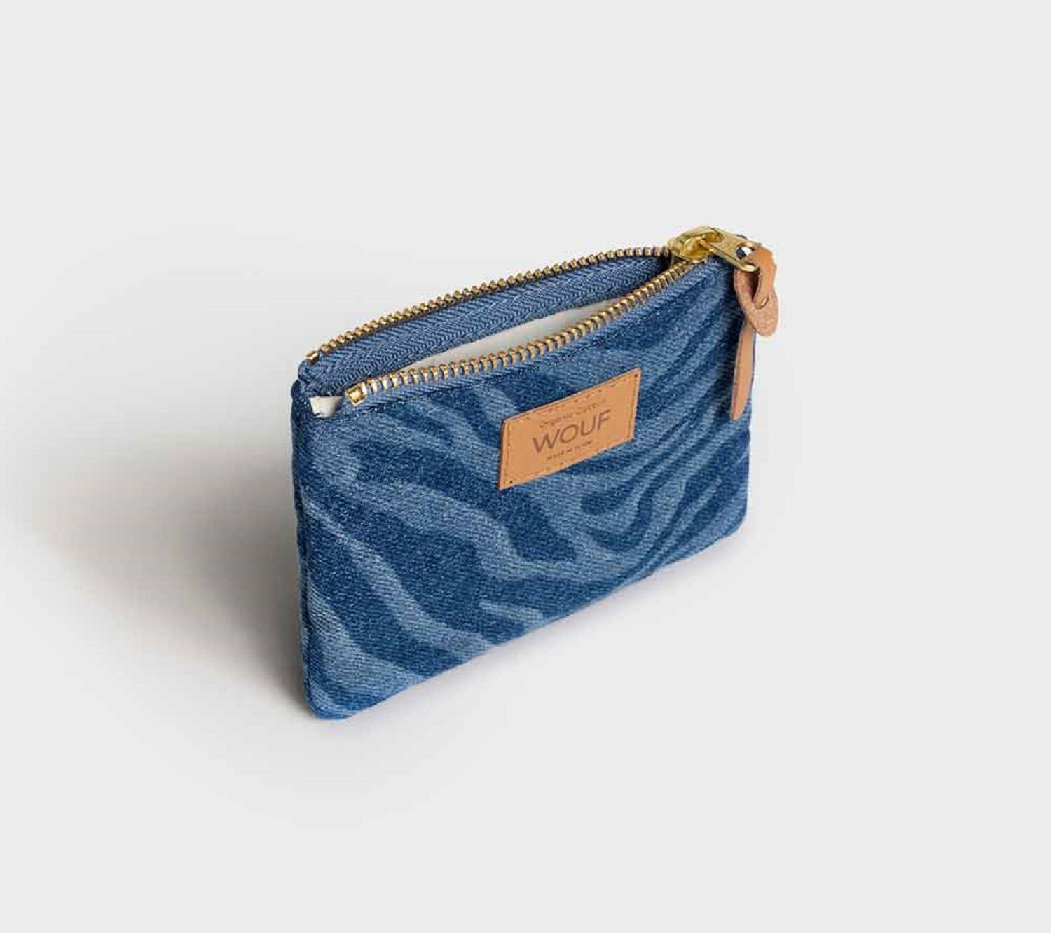 Wouf Denim Collection Small Pouch Sierra