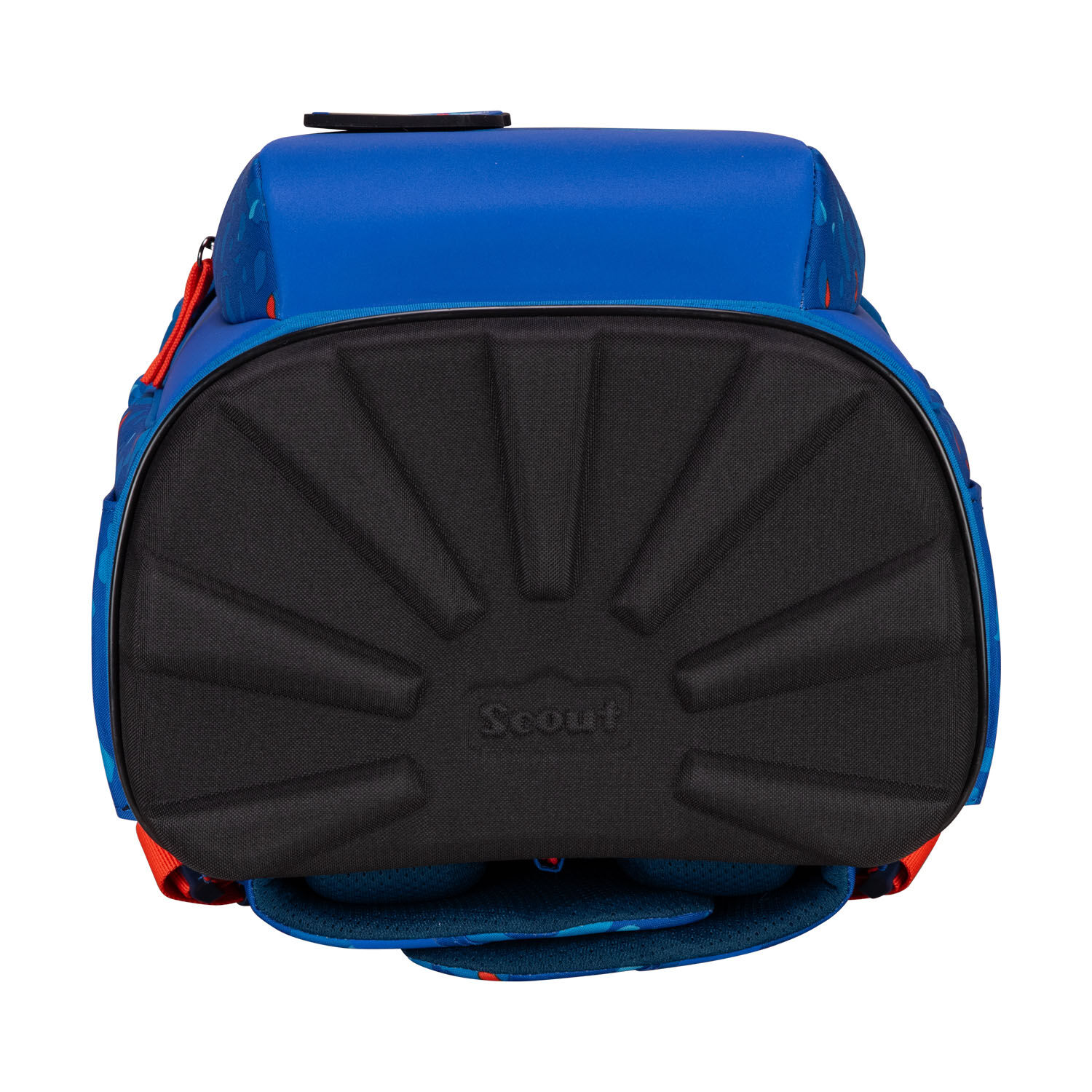 Scout Neo Exklusiv Superflash Schulranzen-Set 4-teilig Blue Dino