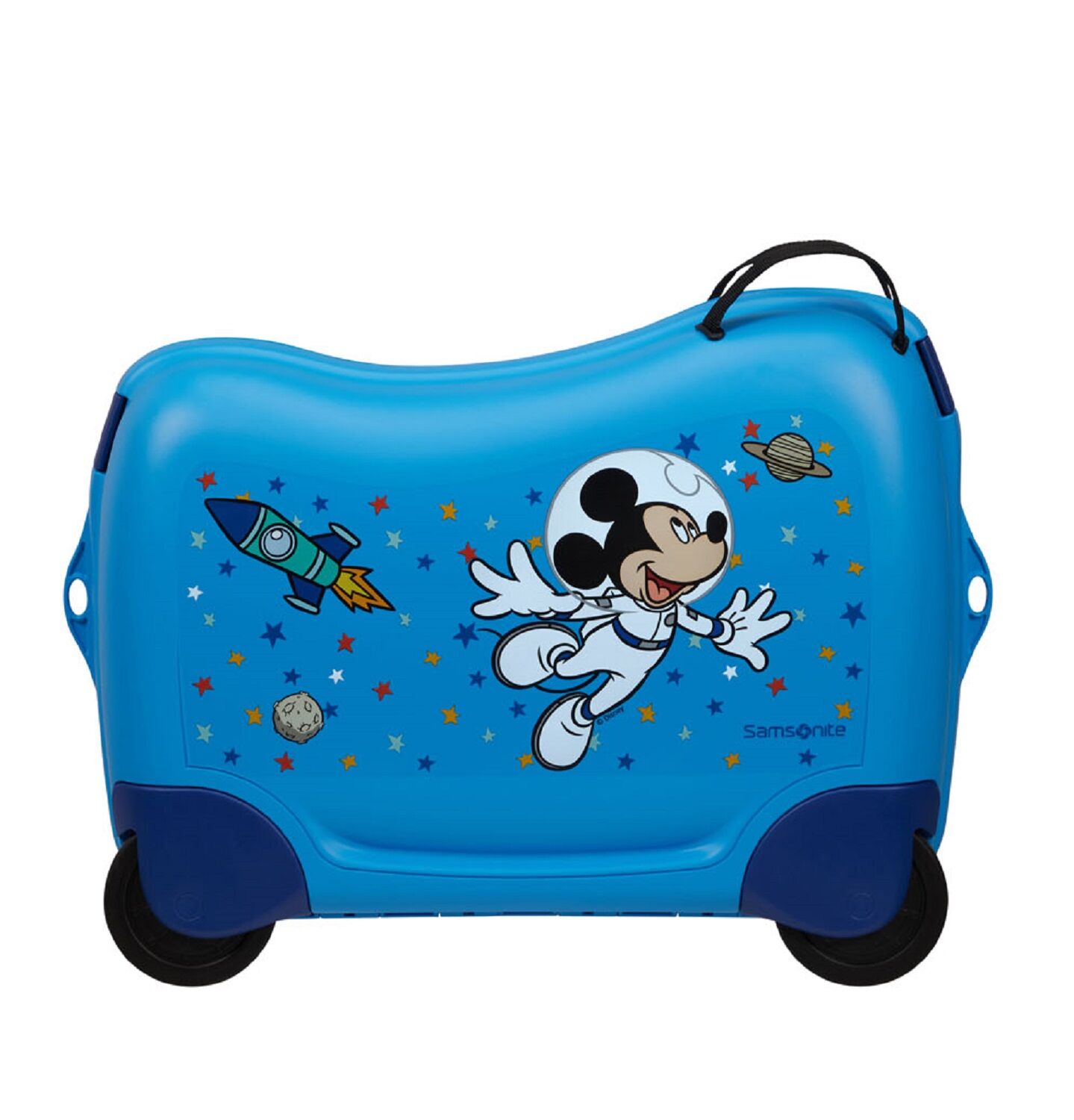 Samsonite Dream2go Disney Ride-On Suitcase, Trolley mit 4 Rollen Mickey Stars