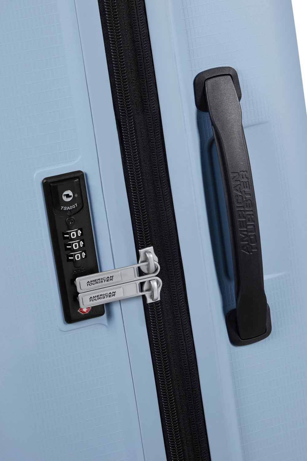 American Tourister AeroStep 77cm Check-in Größe L, erweiterbar Soho Grey