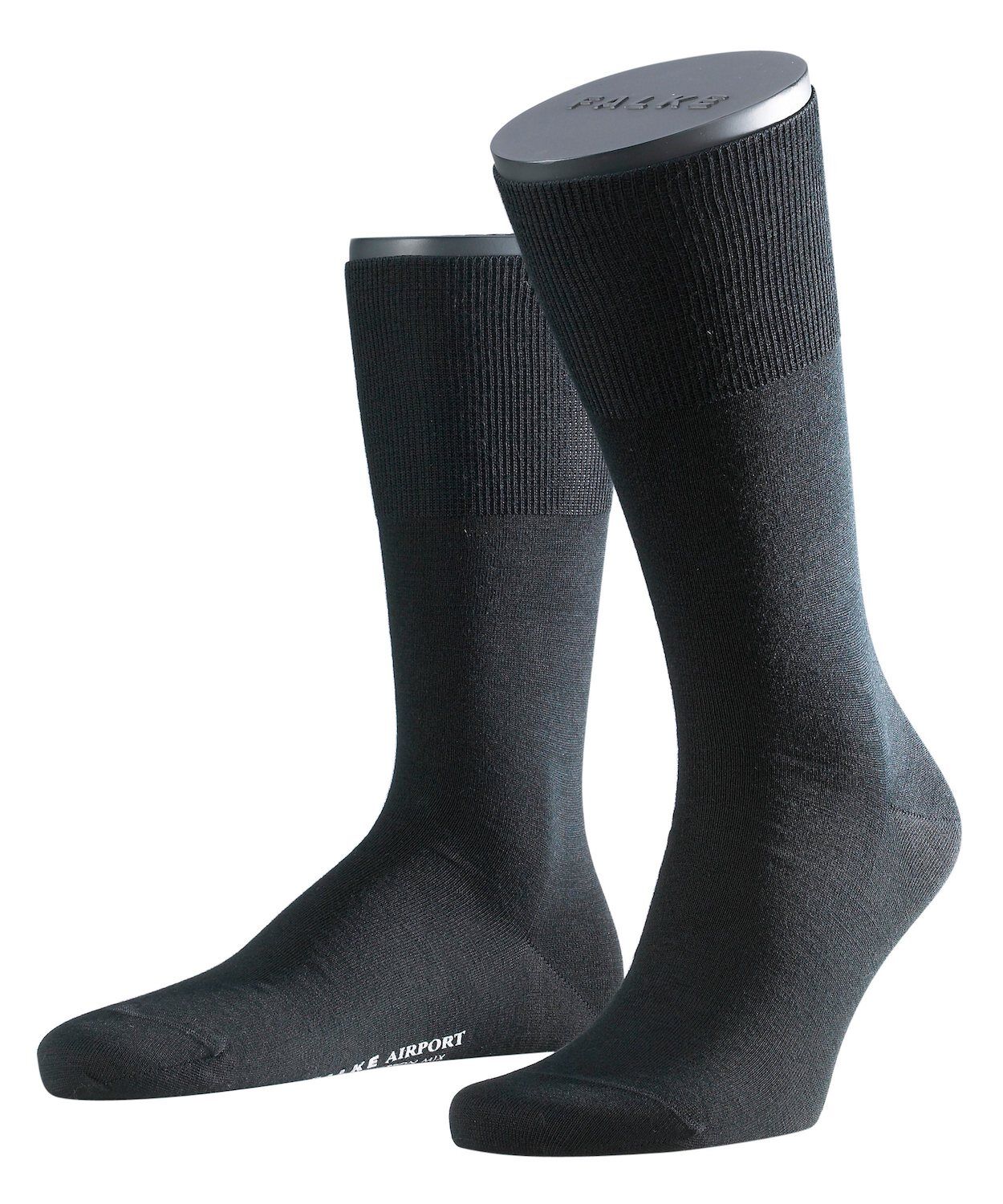 Falke Airport Herren Socken 39-40 black