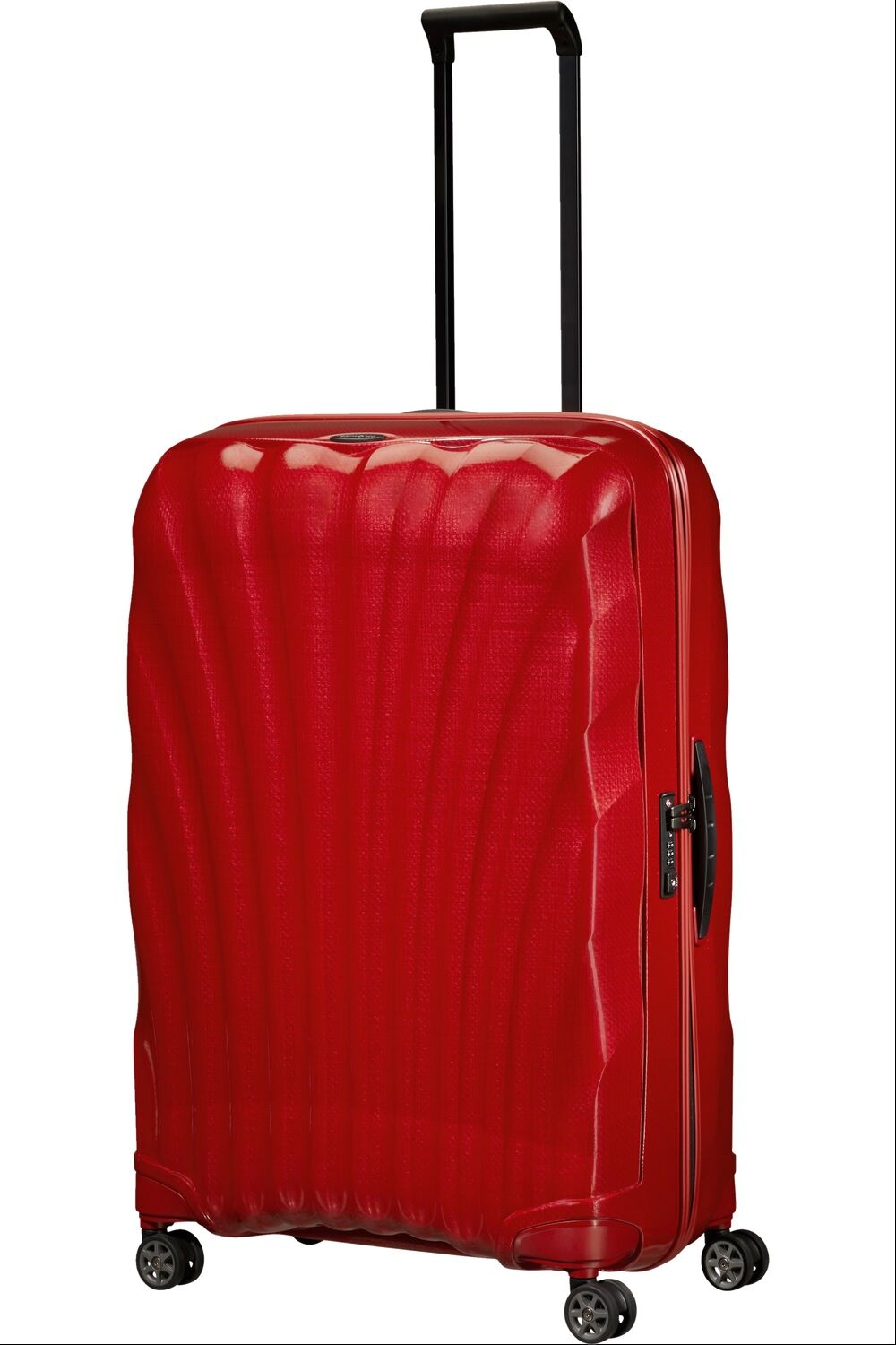 Samsonite C-Lite Trolley mit 4 Rollen 55cm + GRATIS HOTELGUTSCHEIN Chili Red