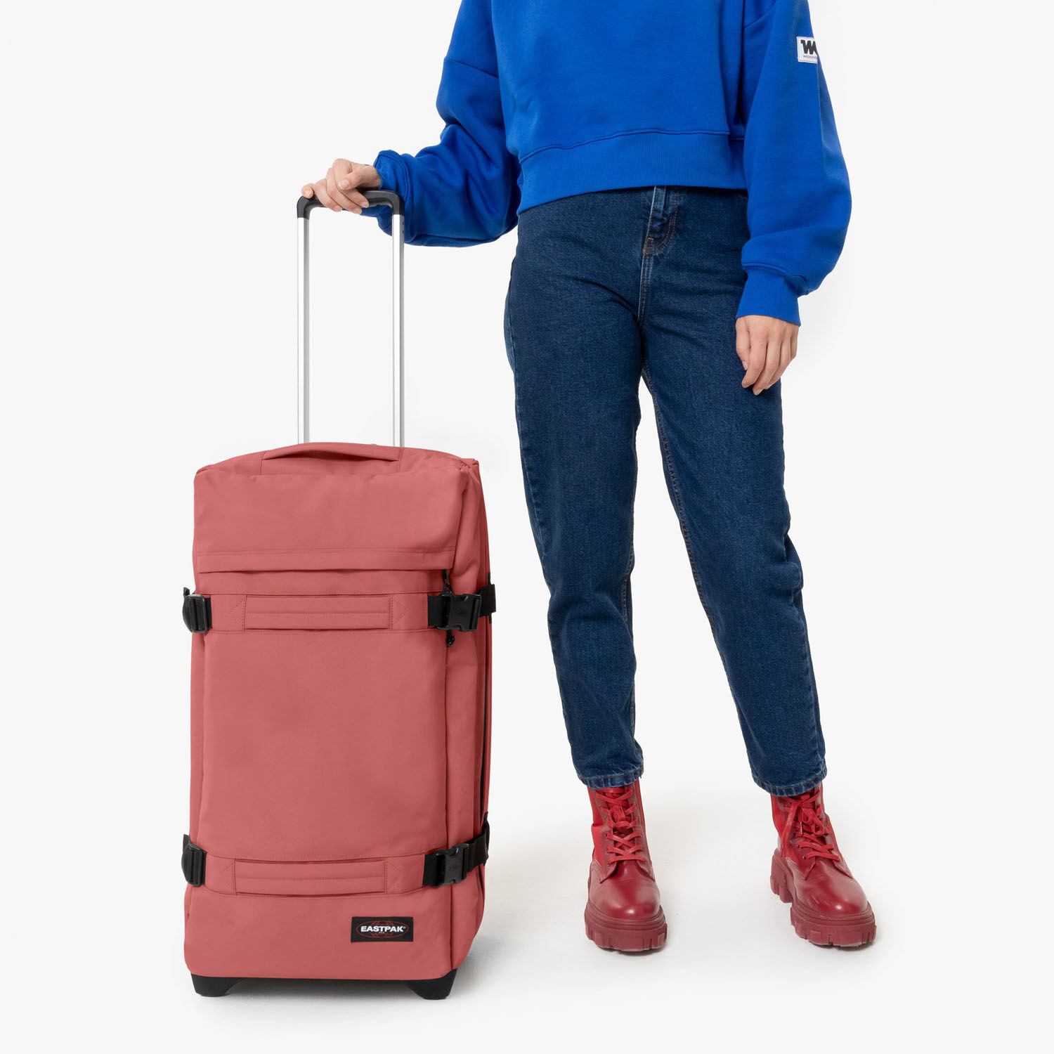 Eastpak Transit'R Reisetrolley M mit 2 Rollen 2024 Terra Pink Eastpak Transit'R Reisetrolley M mit 2 Rollen 2024 Terra Pink