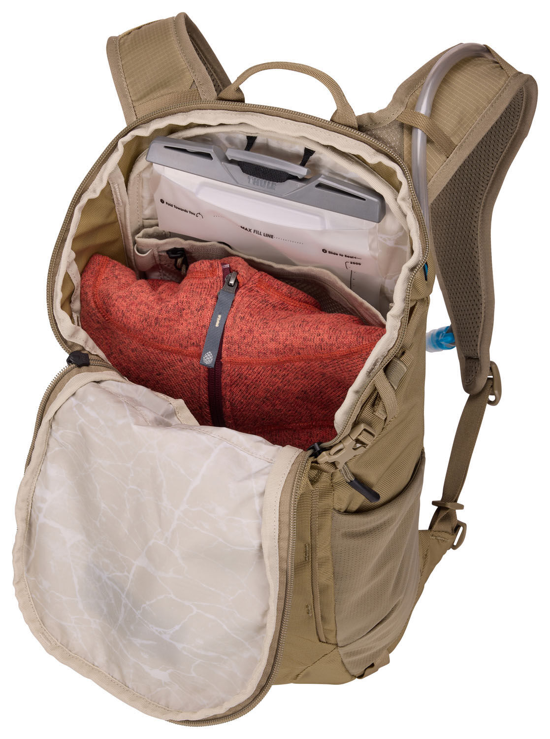 THULE AllTrail Trinkblasenrucksack 16L Faded Khaki