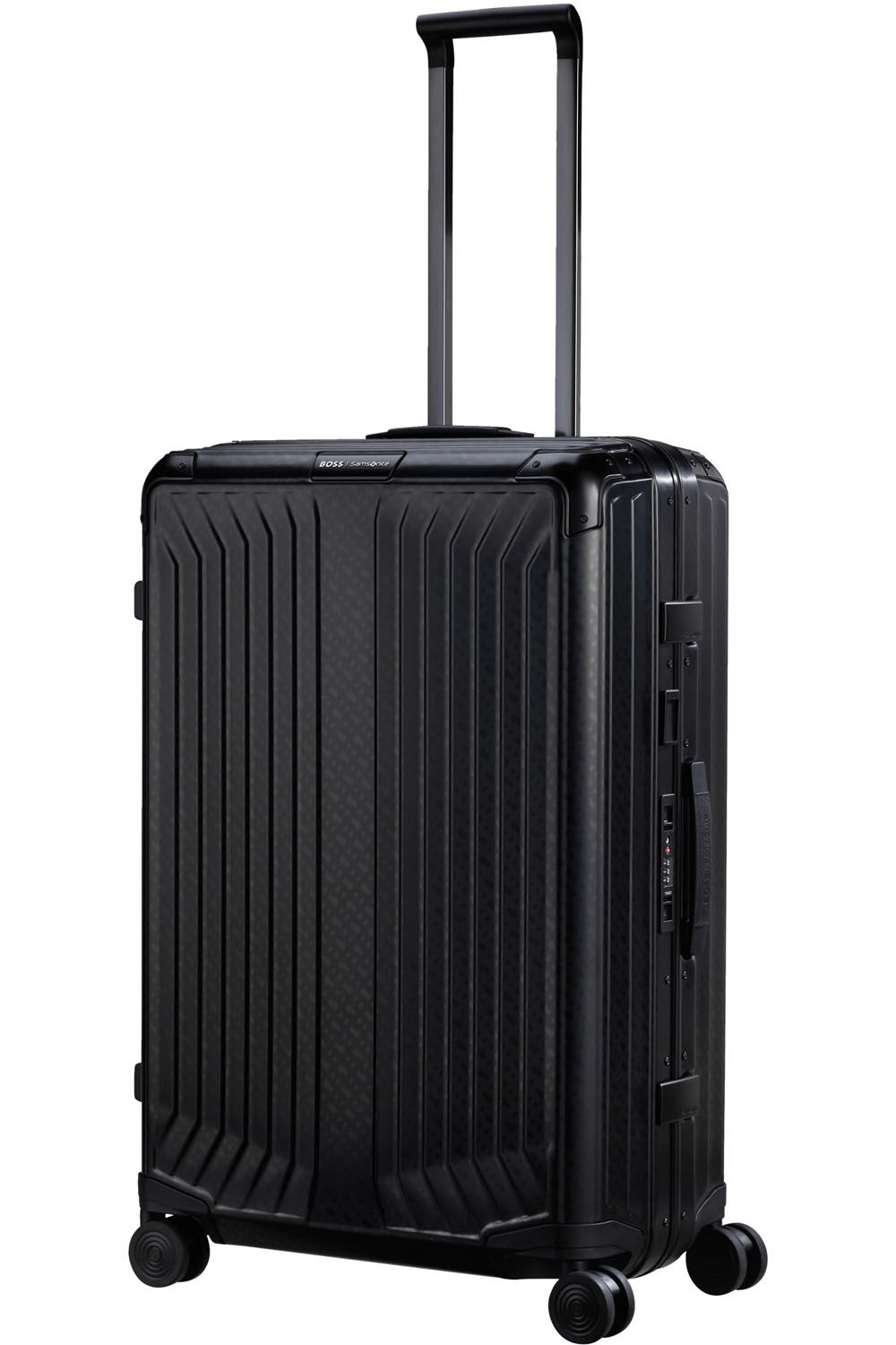 Samsonite BOSS Trolley mit 4 Rollen 76cm Graphite Monogram