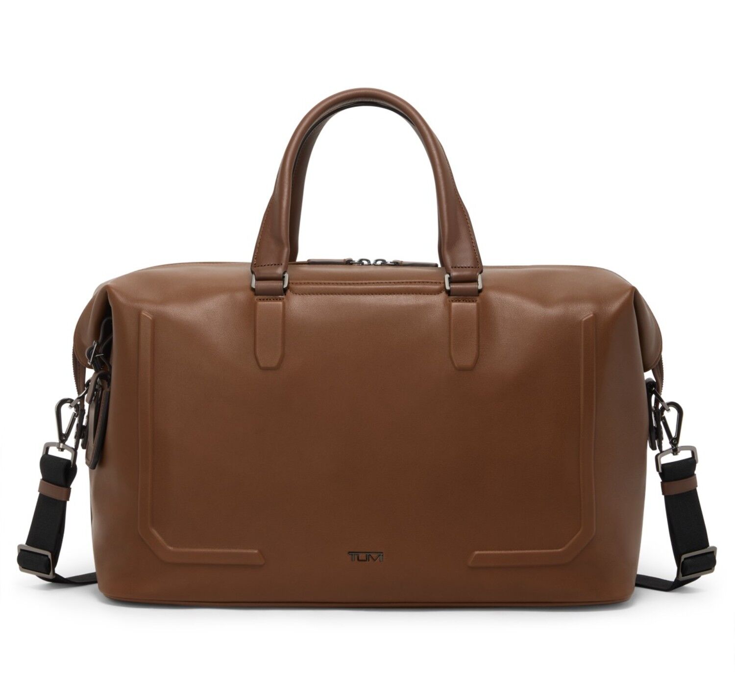 Tumi Harrison Nelson Leder-Reisetasche, Cognac Bombe