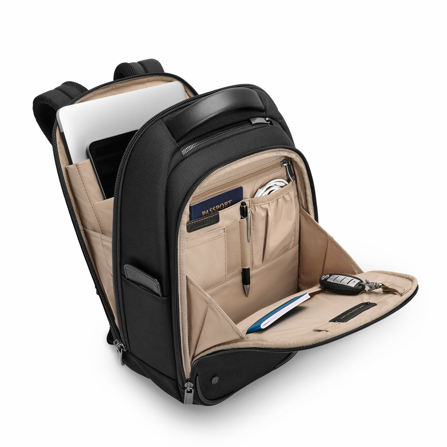 Briggs & Riley Business 2.0 Slim Backpack Black Briggs & Riley Business 2.0 Slim Backpack Black