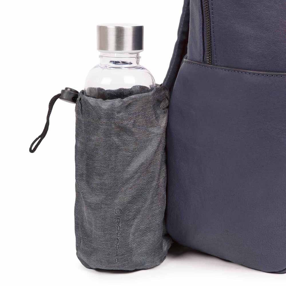 Piquadro Black Square Großer Laptoprucksack 15,6" mit iPad®-Fach oceanblau Piquadro Black Square Großer Laptoprucksack 15,6" mit iPad®-Fach oceanblau