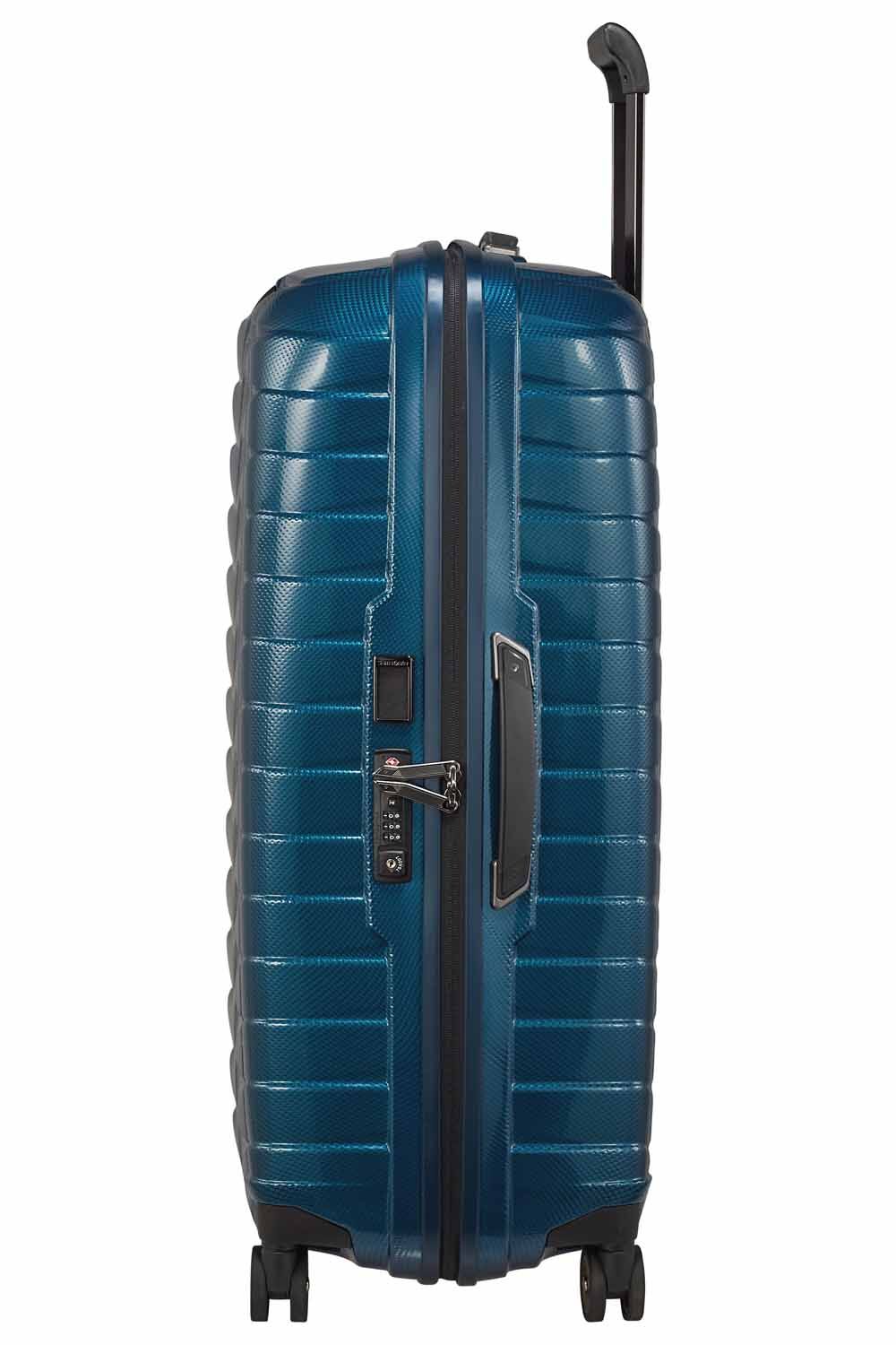 Samsonite Proxis Trolley mit 4 Rollen 75cm + GRATIS HOTELGUTSCHEIN Petrol Blue Samsonite Proxis Trolley mit 4 Rollen 75cm + GRATIS HOTELGUTSCHEIN Petrol Blue