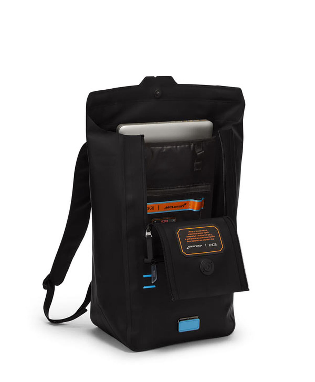 Tumi McLaren Terrain Rucksack + GRATIS HOTELGUTSCHEIN Black Tumi McLaren Terrain Rucksack + GRATIS HOTELGUTSCHEIN Black