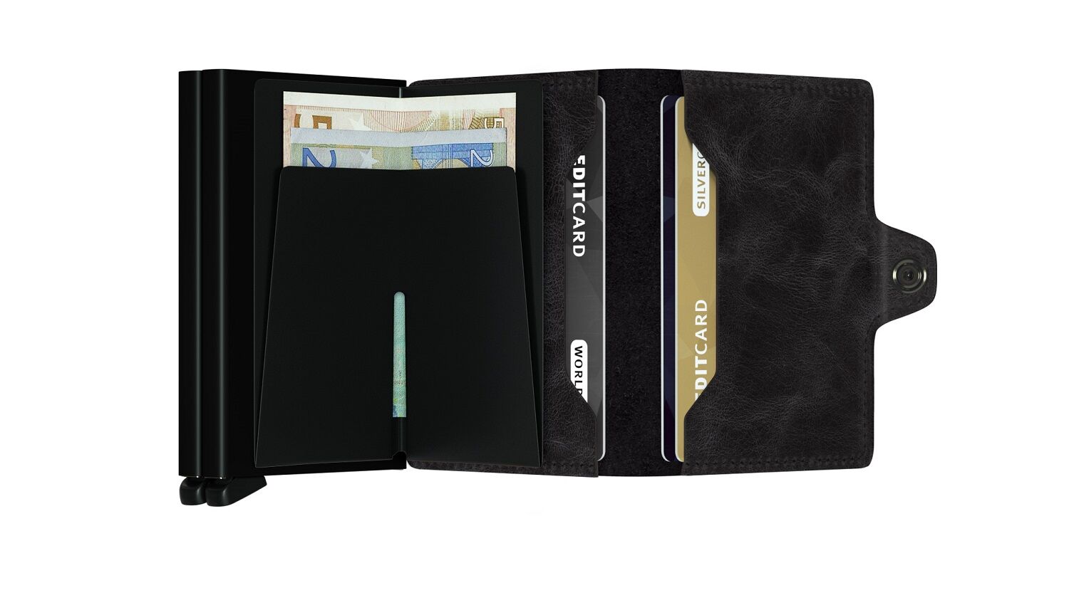 Secrid Twinwallet Vintage 8/12 Geschützte Karten TV-Black Secrid Twinwallet Vintage 8/12 Geschützte Karten TV-Black