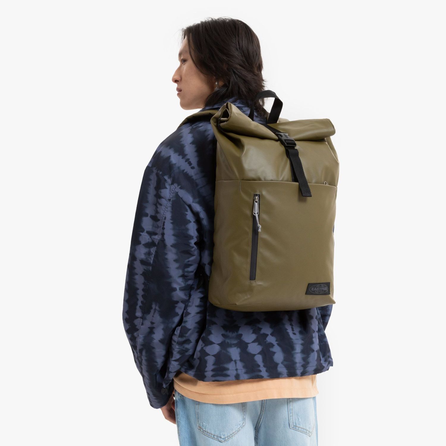 Eastpak UP Roll Rucksack mit Roll-Öffnung an der Oberseite Tarp Army