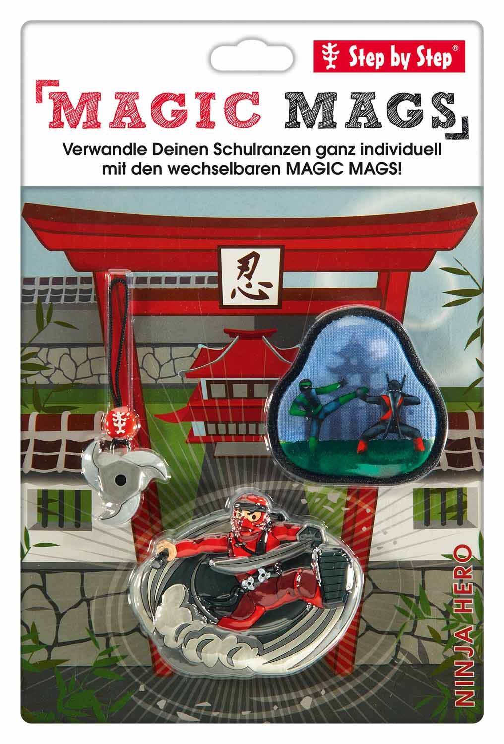 Step by Step MAGIC MAGS Set aus 3-Teilen Ninja Yuma Step by Step MAGIC MAGS Set aus 3-Teilen Ninja Yuma