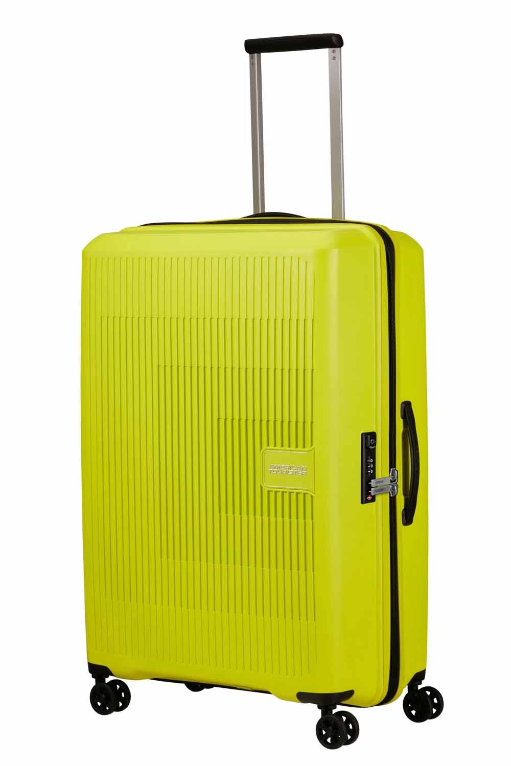 American Tourister AeroStep 77cm Check-in Größe L, erweiterbar Light Lime