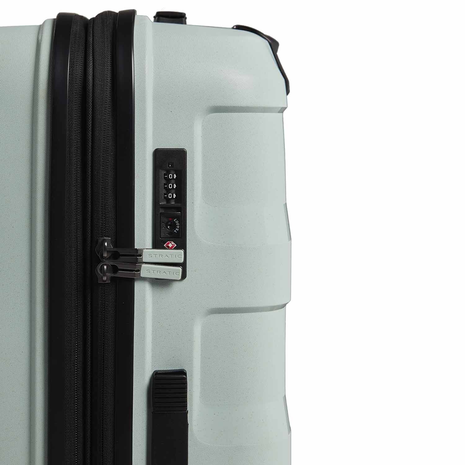 Stratic Straw + Hartschalen-Koffer L, erweiterbar mint