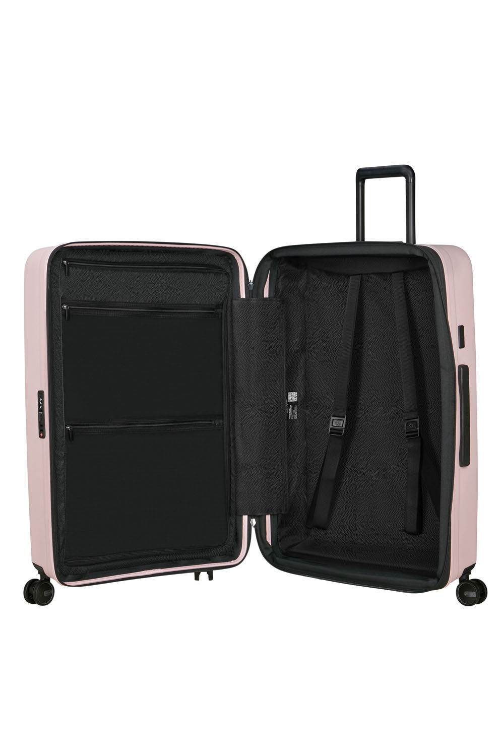 Samsonite Restackd Trolley mit 4 Rollen erweiterbar 75cm + GRATIS HOTELGUTSCHEIN Rose Samsonite Restackd Trolley mit 4 Rollen erweiterbar 75cm + GRATIS HOTELGUTSCHEIN Rose