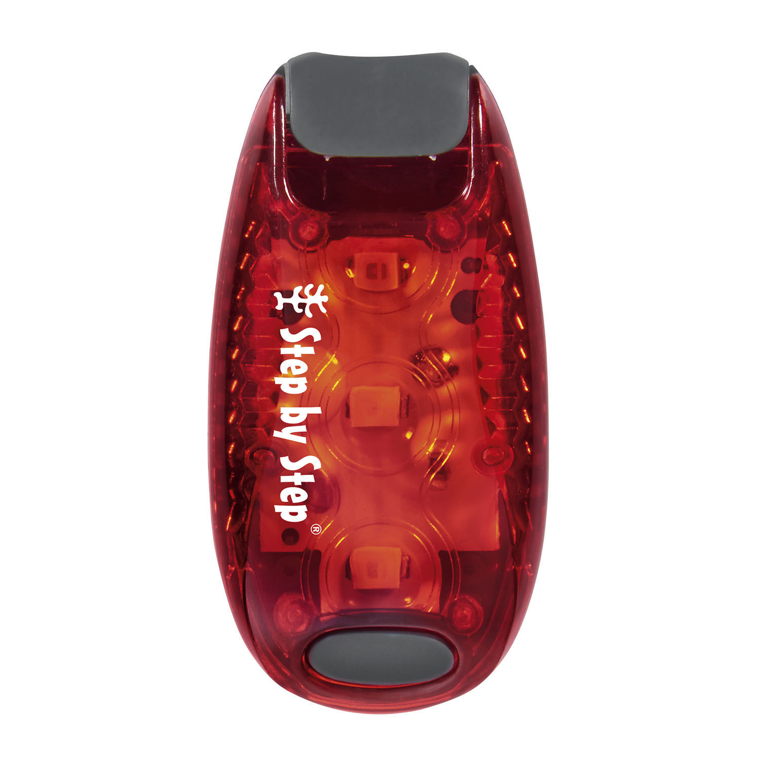 Step by Step Schulzubehör LED-Sicherheits-Klemmleuchte Rot