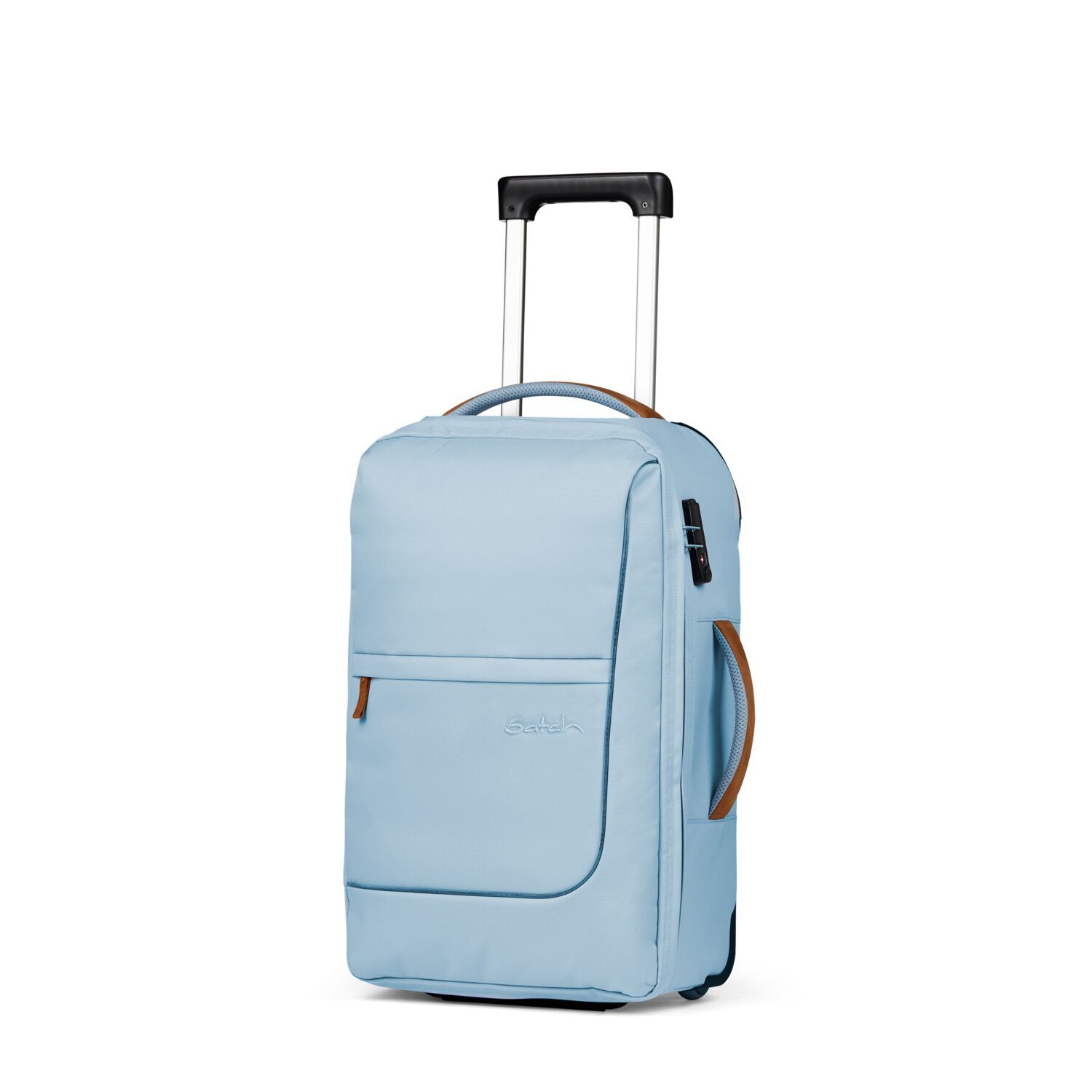 satch Koffer flow S Trolley Pure Ice Blue