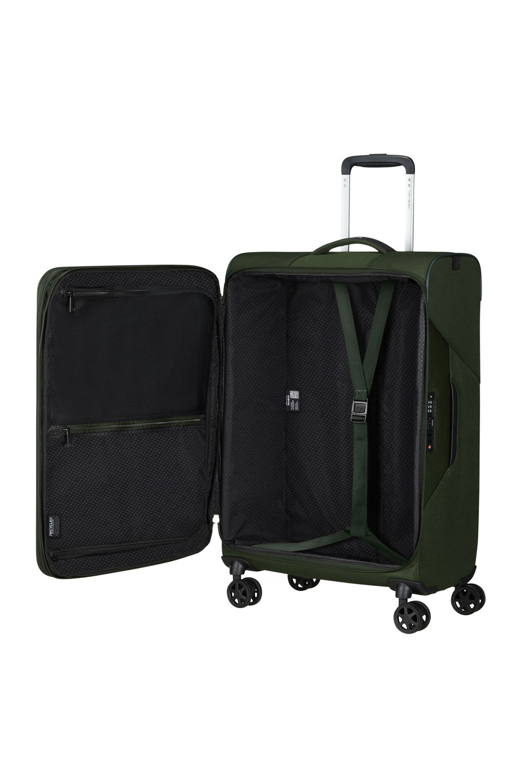 Samsonite Litebeam Trolley 66cm mit 4 Rollen, erweiterbar Climbing Ivy Samsonite Litebeam Trolley 66cm mit 4 Rollen, erweiterbar Climbing Ivy