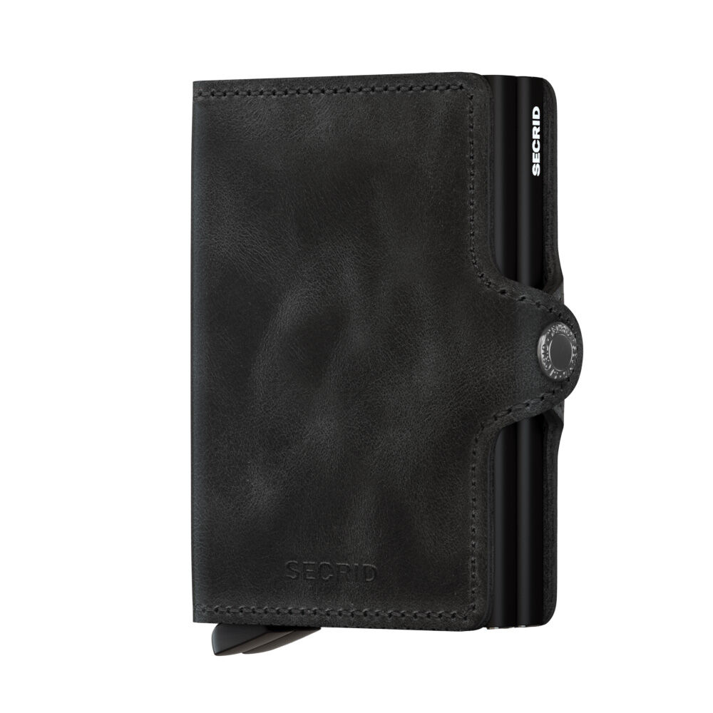 Secrid Twinwallet Vintage 8/12 Geschützte Karten TV-Black Secrid Twinwallet Vintage 8/12 Geschützte Karten TV-Black