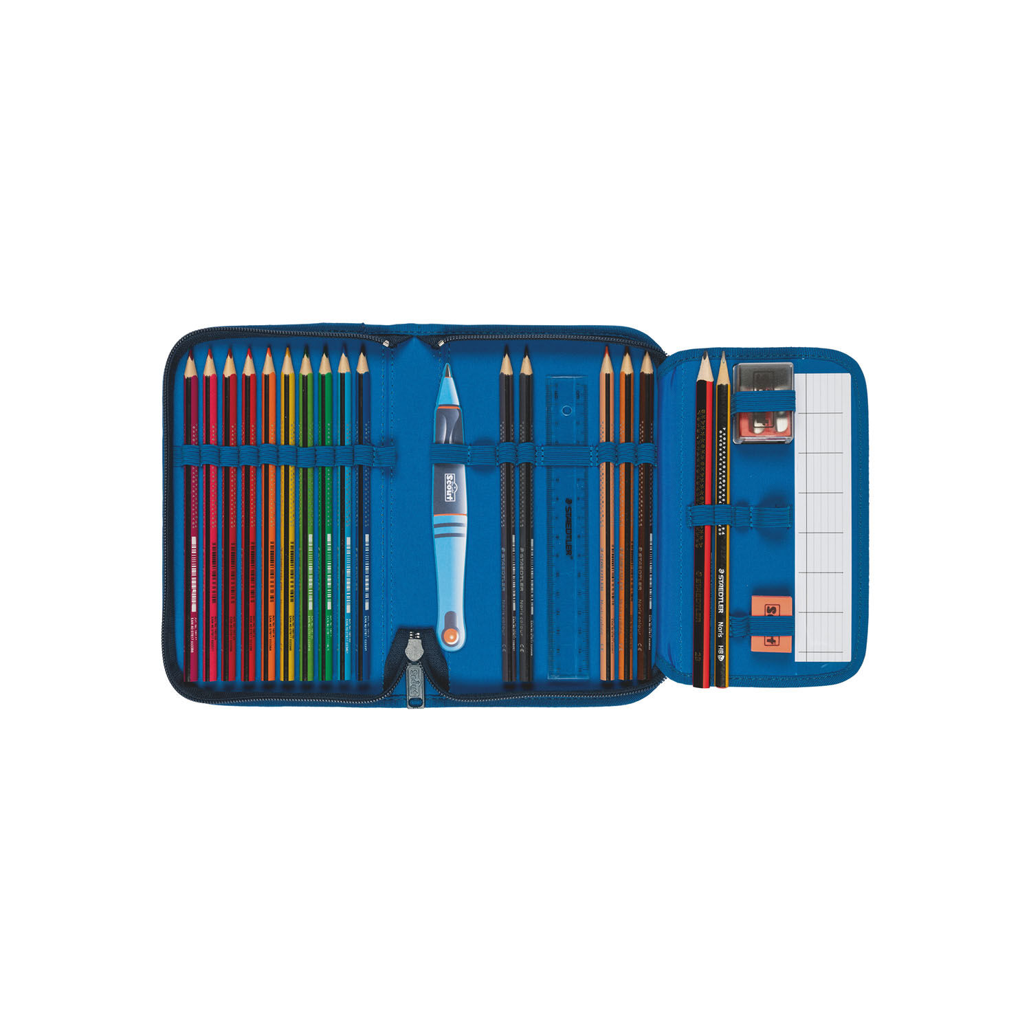 Scout Alpha Schulranzen-Set 4-teilig Adventure