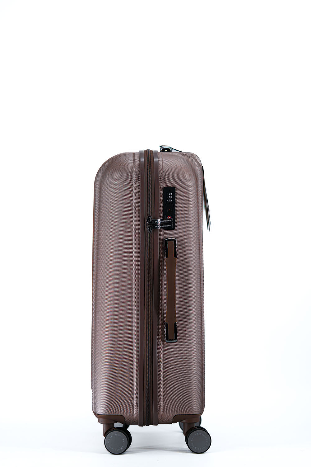 Polestream Moonrock Cabin Trolley S, 4-Rollen, erweiterbar Rosesilver brushed