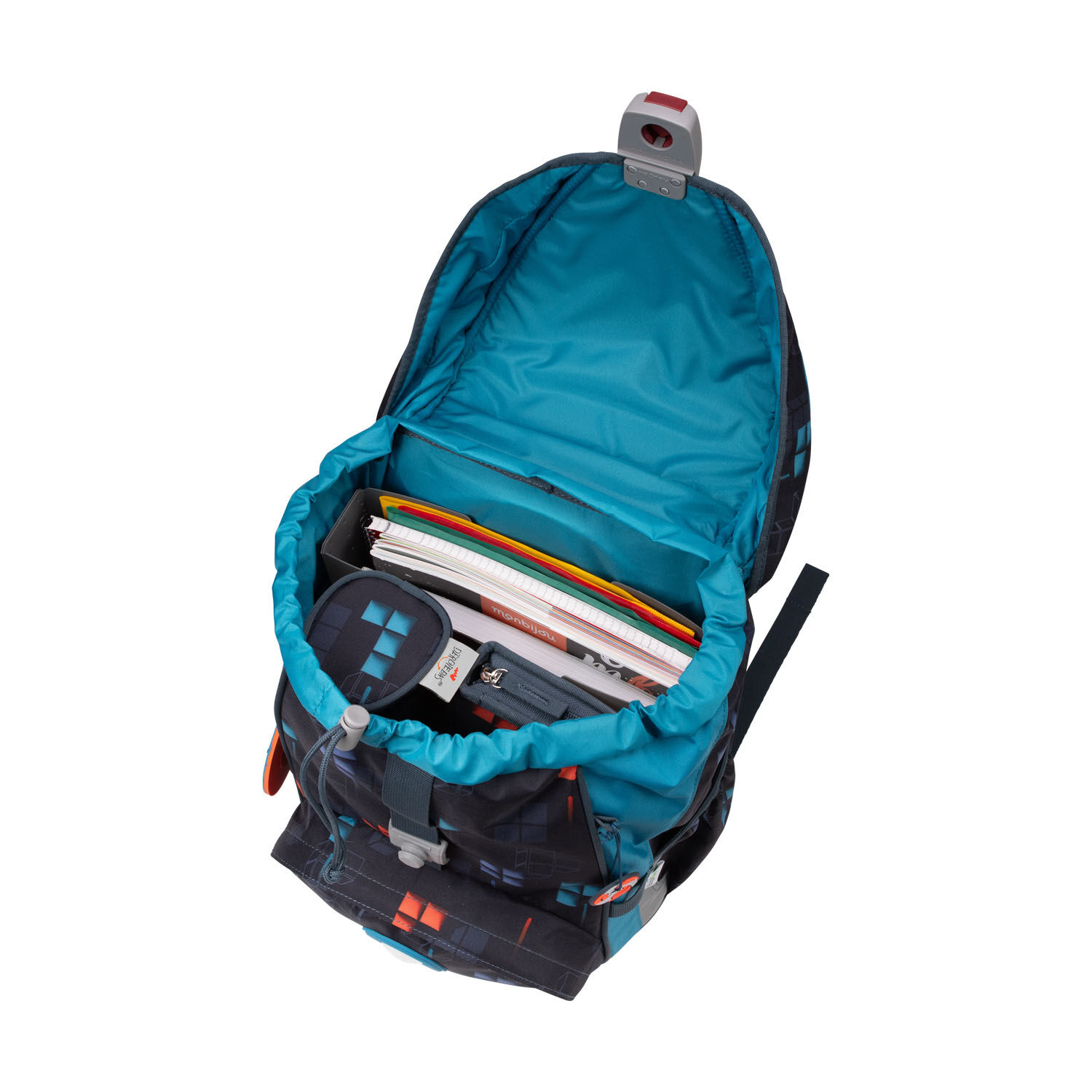 DerDieDas ErgoFlex Schulrucksack-Set 5-teilig mit Sportbeutel Ninja Fighter