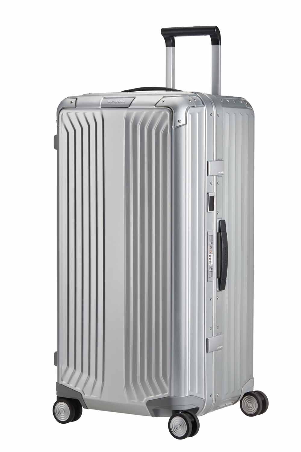 Samsonite Lite-Box Alu Trunk 80cm mit 4 Rollen + GRATIS HOTELGUTSCHEIN Aluminium Samsonite Lite-Box Alu Trunk 80cm mit 4 Rollen + GRATIS HOTELGUTSCHEIN Aluminium