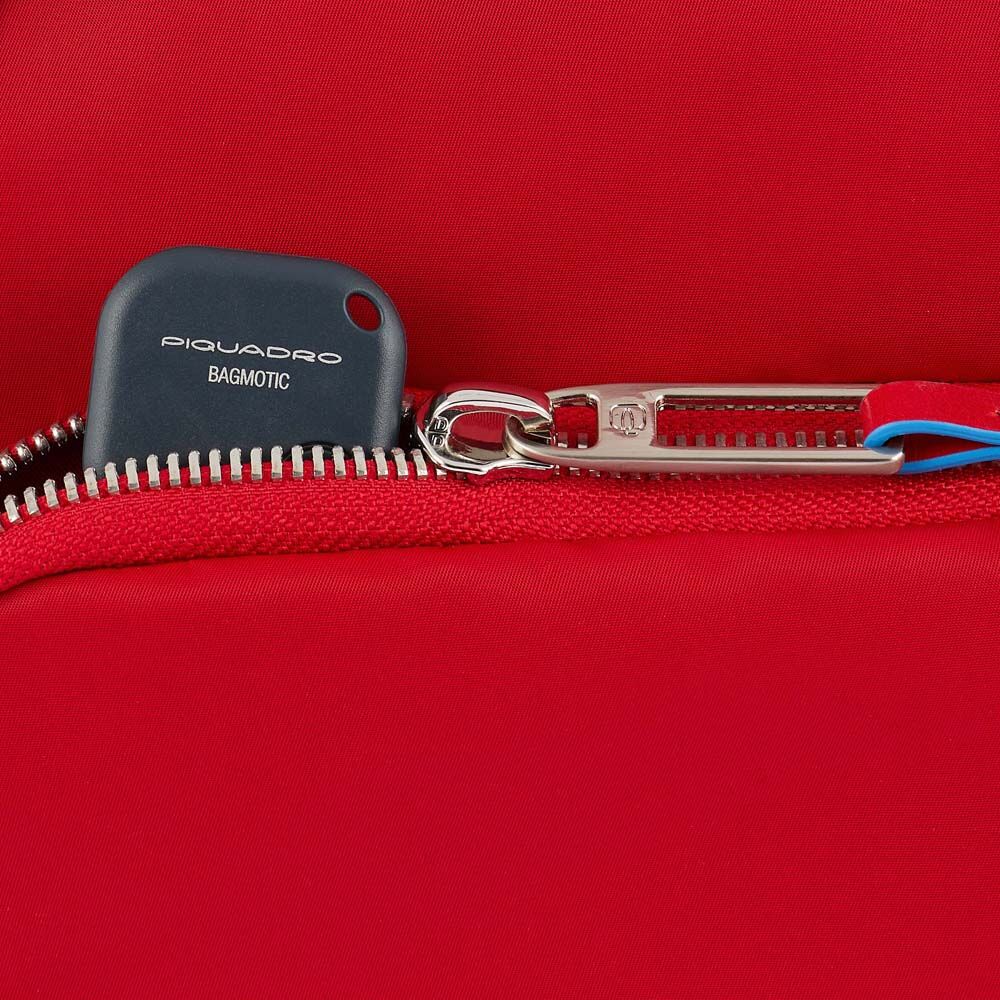 Piquadro PQ-RY Laptoprucksack 13" aus rezykliertem Stoff Rot Piquadro PQ-RY Laptoprucksack 13" aus rezykliertem Stoff Rot