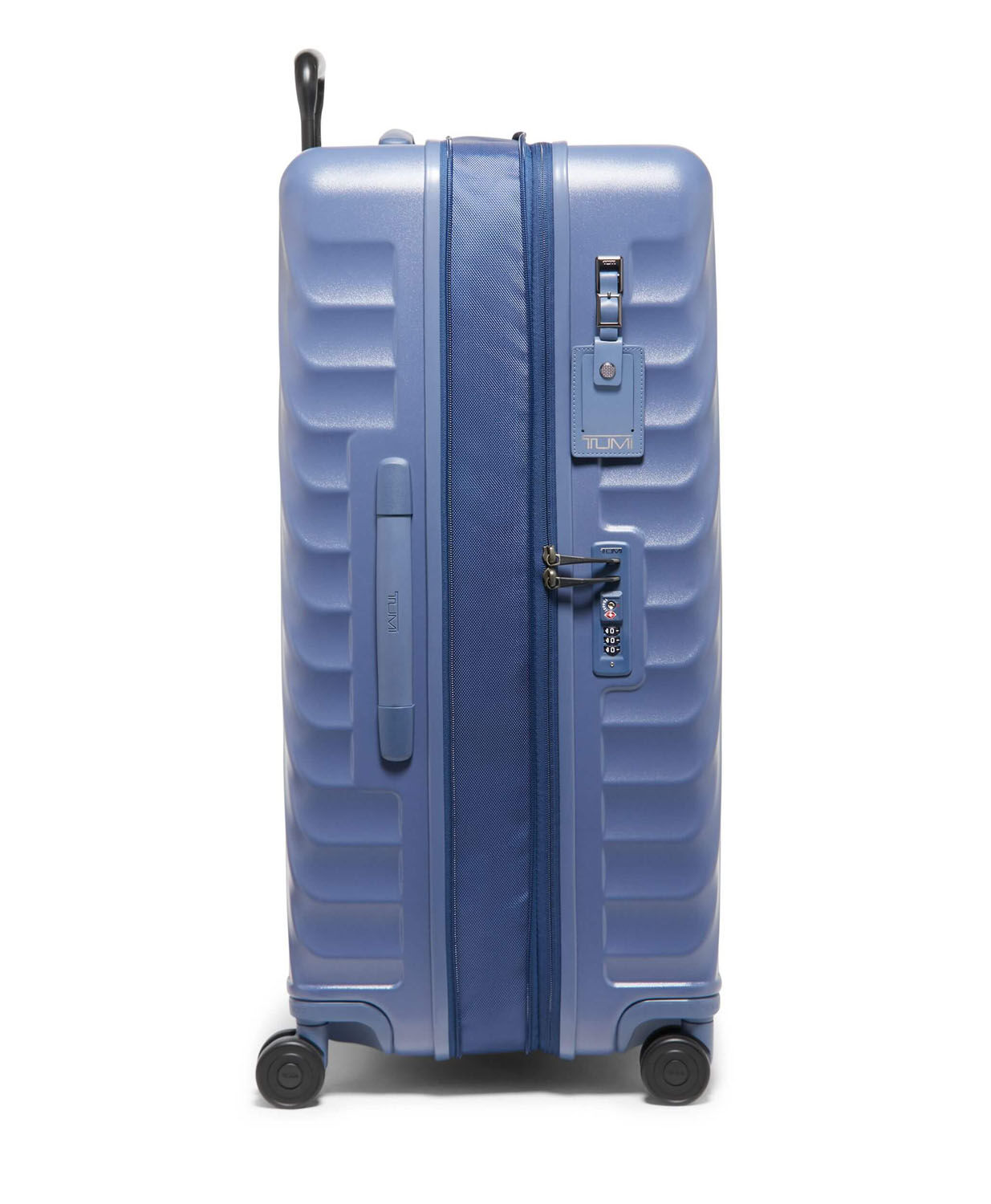 Tumi 19 Degree Erweiterbarer Aufgabekoffer für längere Reisen 77,5cm; matte + GRATIS HOTELGUTSCHEIN Slate Blue Texture