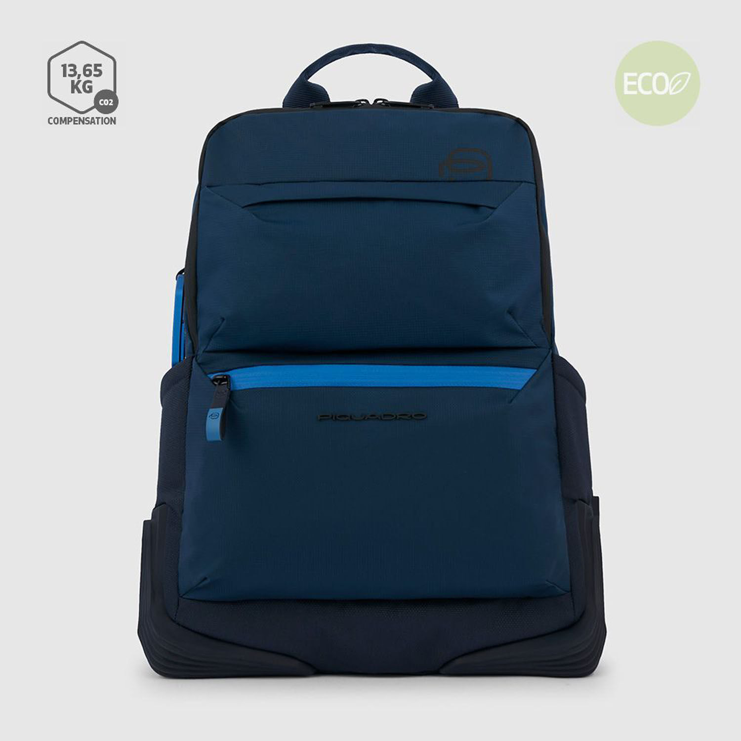 Piquadro Corner 2.0 Laptop-Rucksack 14" mit iPad®Pro 12,9"-fach Blau