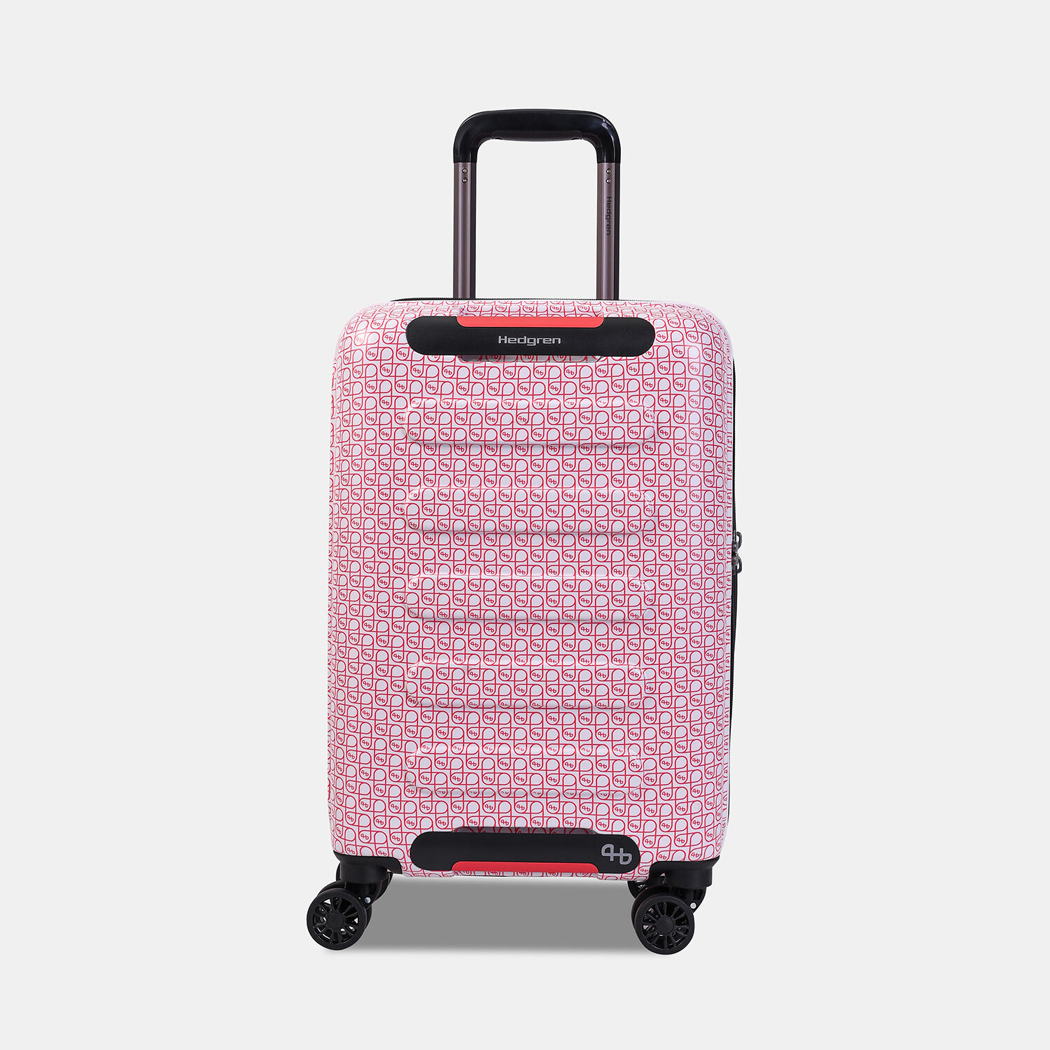 Hedgren Comby GRIP S 55cm Spinner (IATA) Coral/Grey Signature Print