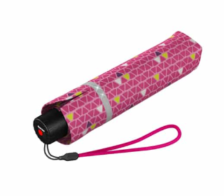 Knirps Rookie Manual reflective triple pink