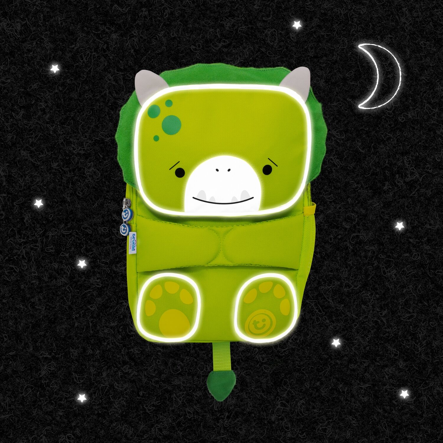 Trunki ToddlePak Dino Backpack Kinderrucksack grün