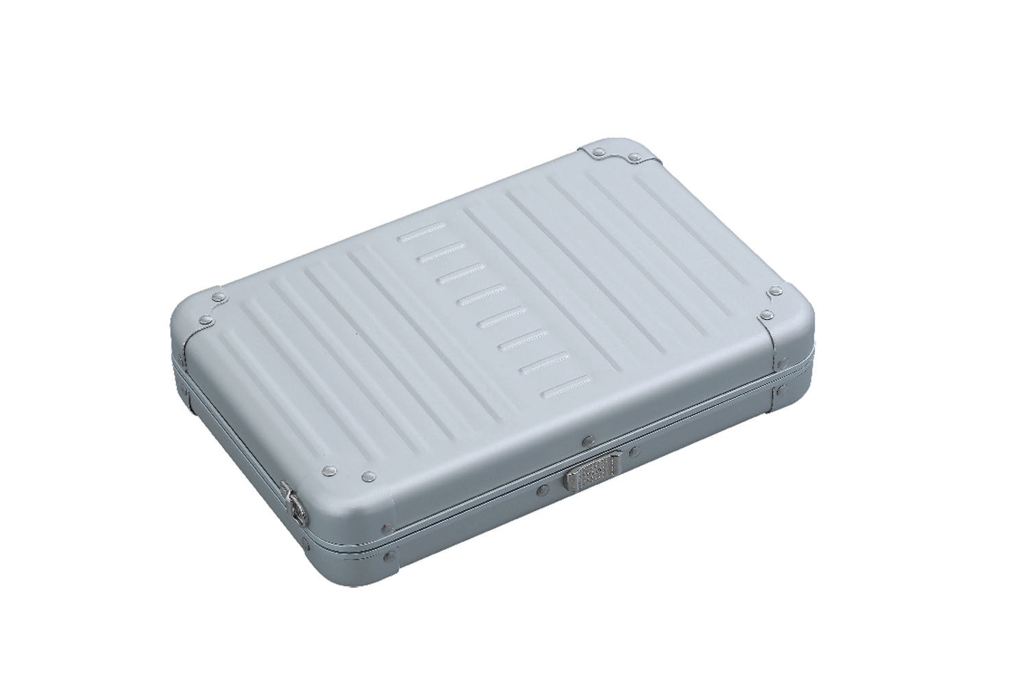 Aleon Lifestyle Vanity Case Midi, Querformat Silber