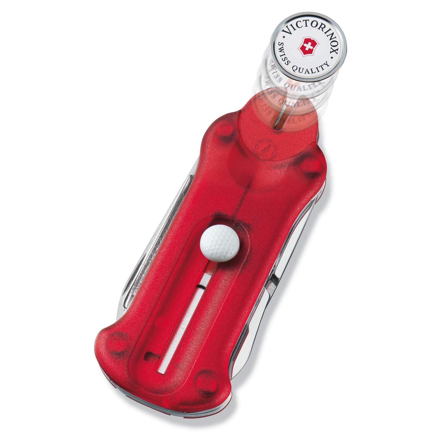 Victorinox GolfTool rot transparent Victorinox GolfTool rot transparent
