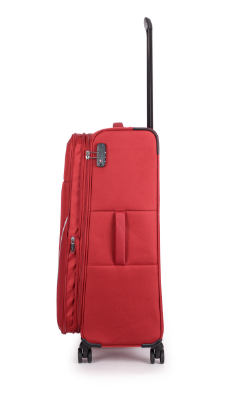 Stratic Strong Trolley M, 4 Doppelrollen, erweiterbar redwine