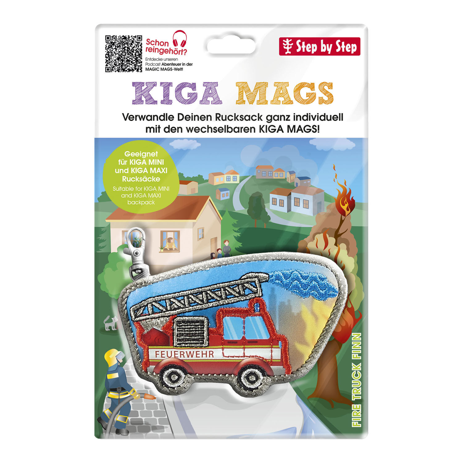 Step by Step Schulzubehör KIGA MAGS Fire Truck Finn