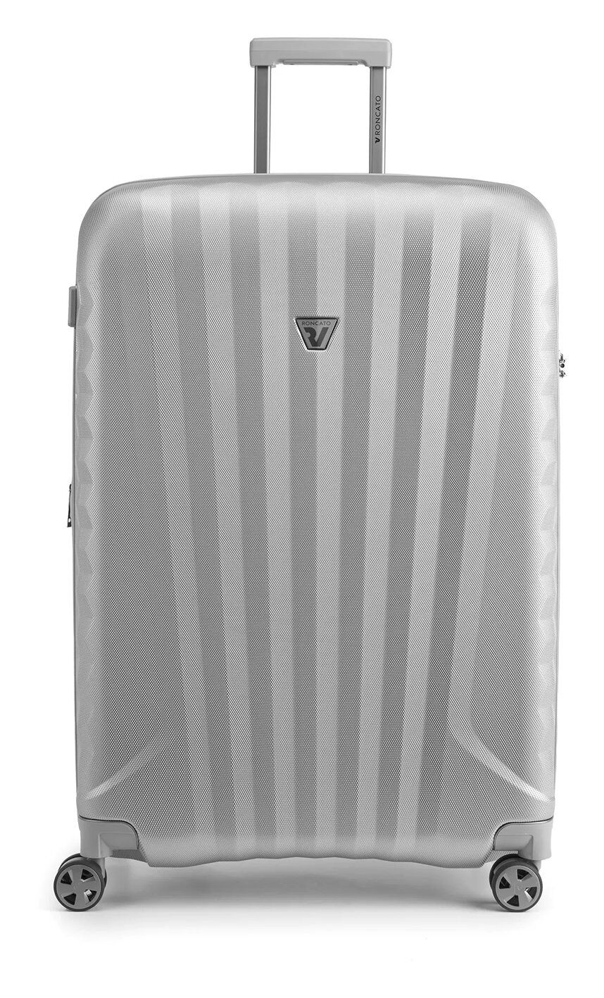 Roncato UNO PREMIUM 3.0 Großer koffer L (80cm) Erweiterbar Silber