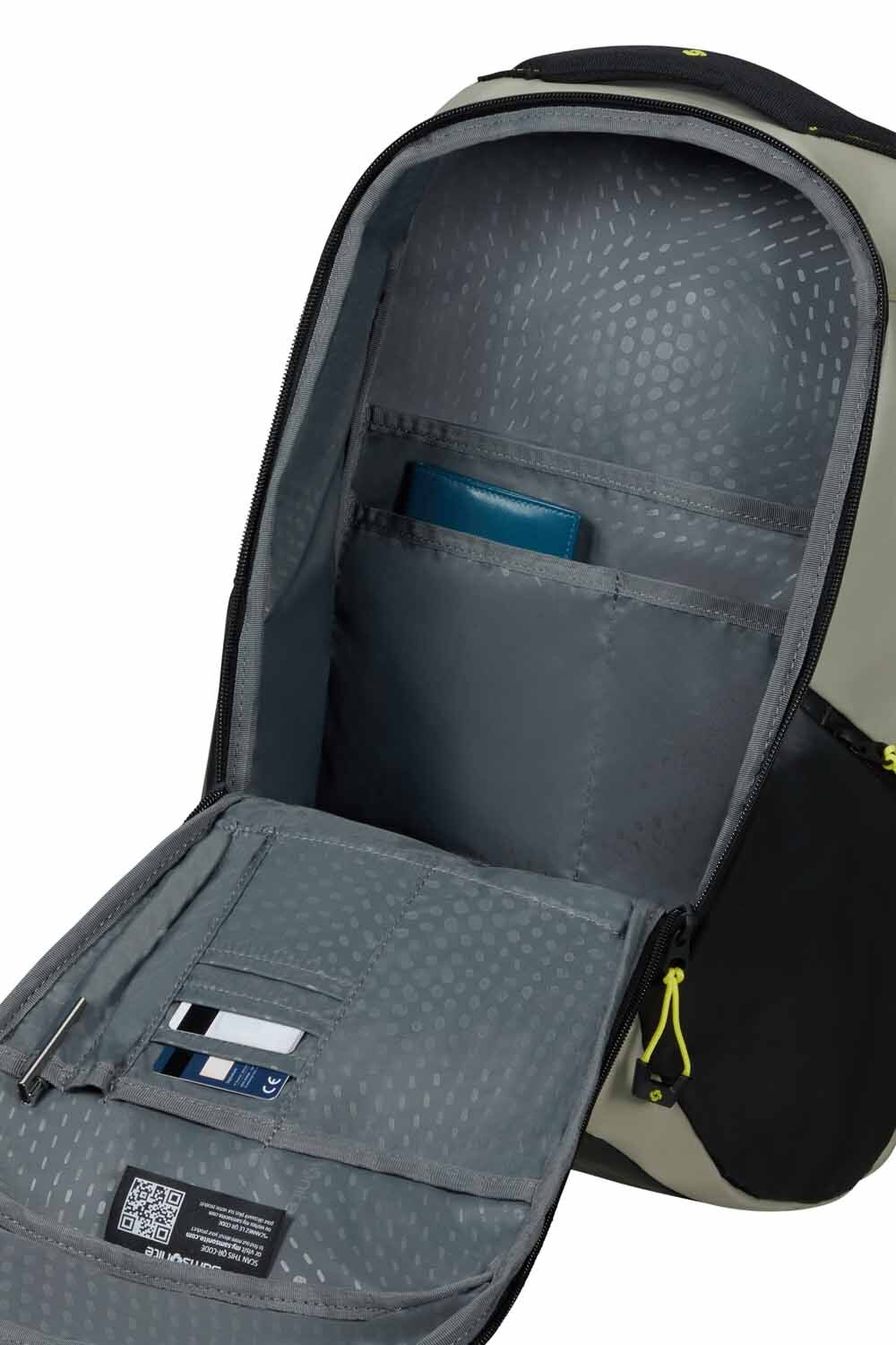 Samsonite Ecodiver Urban Laptop Rucksack M USB 15.6" + GRATIS HOTELGUTSCHEIN Warm Neutral