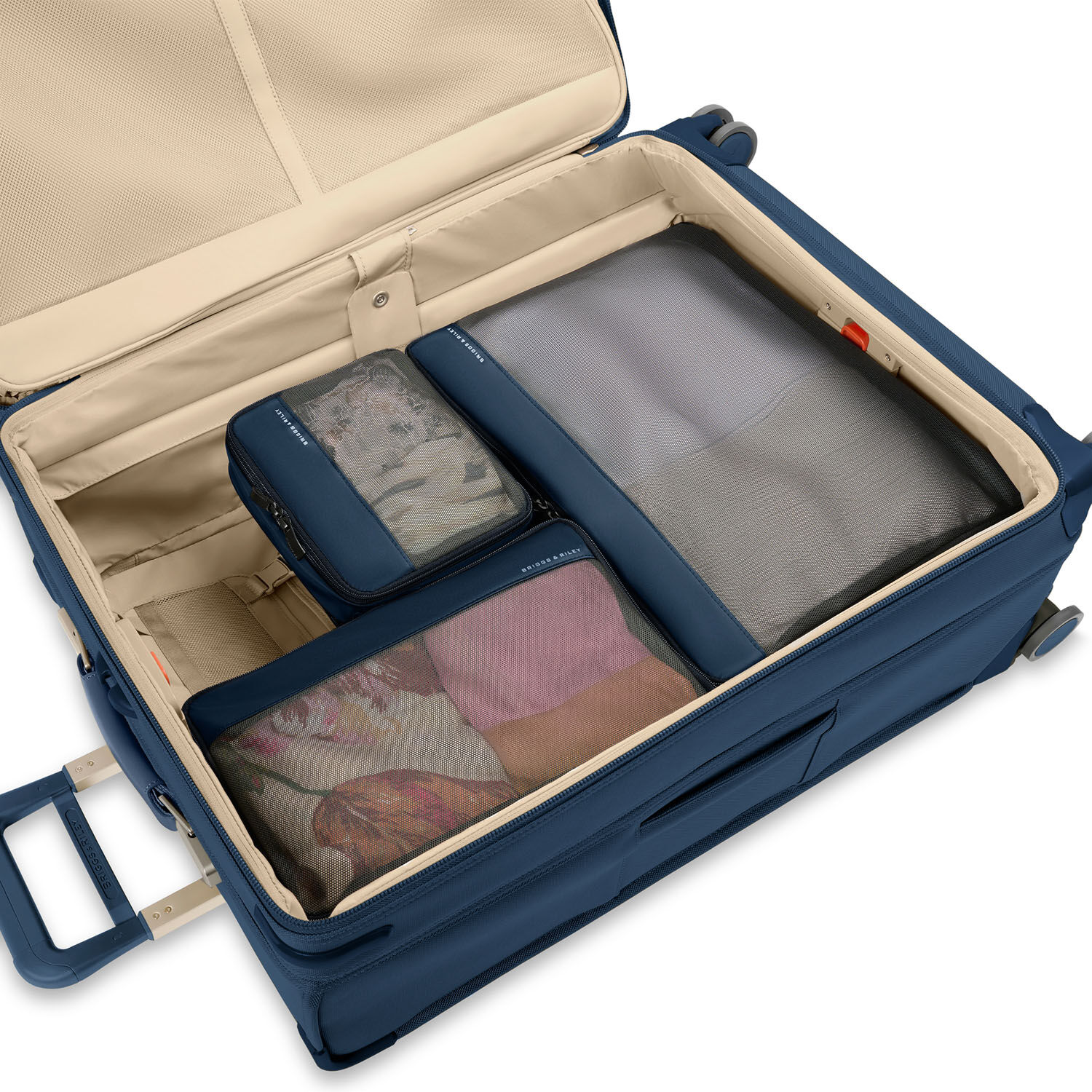 Briggs & Riley Travel Essentials Check In Packing Cube 3-teilige Set Navy