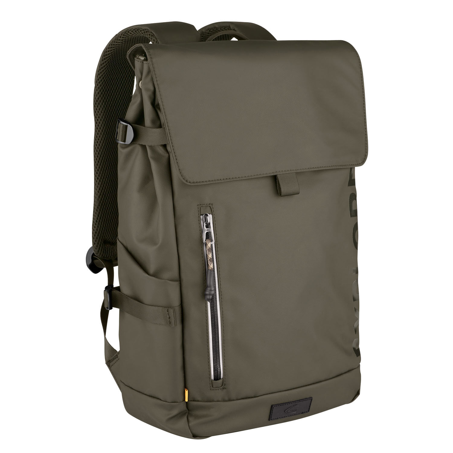 Camel Active Explore Rucksack L aus recyceltem Nylon Khaki