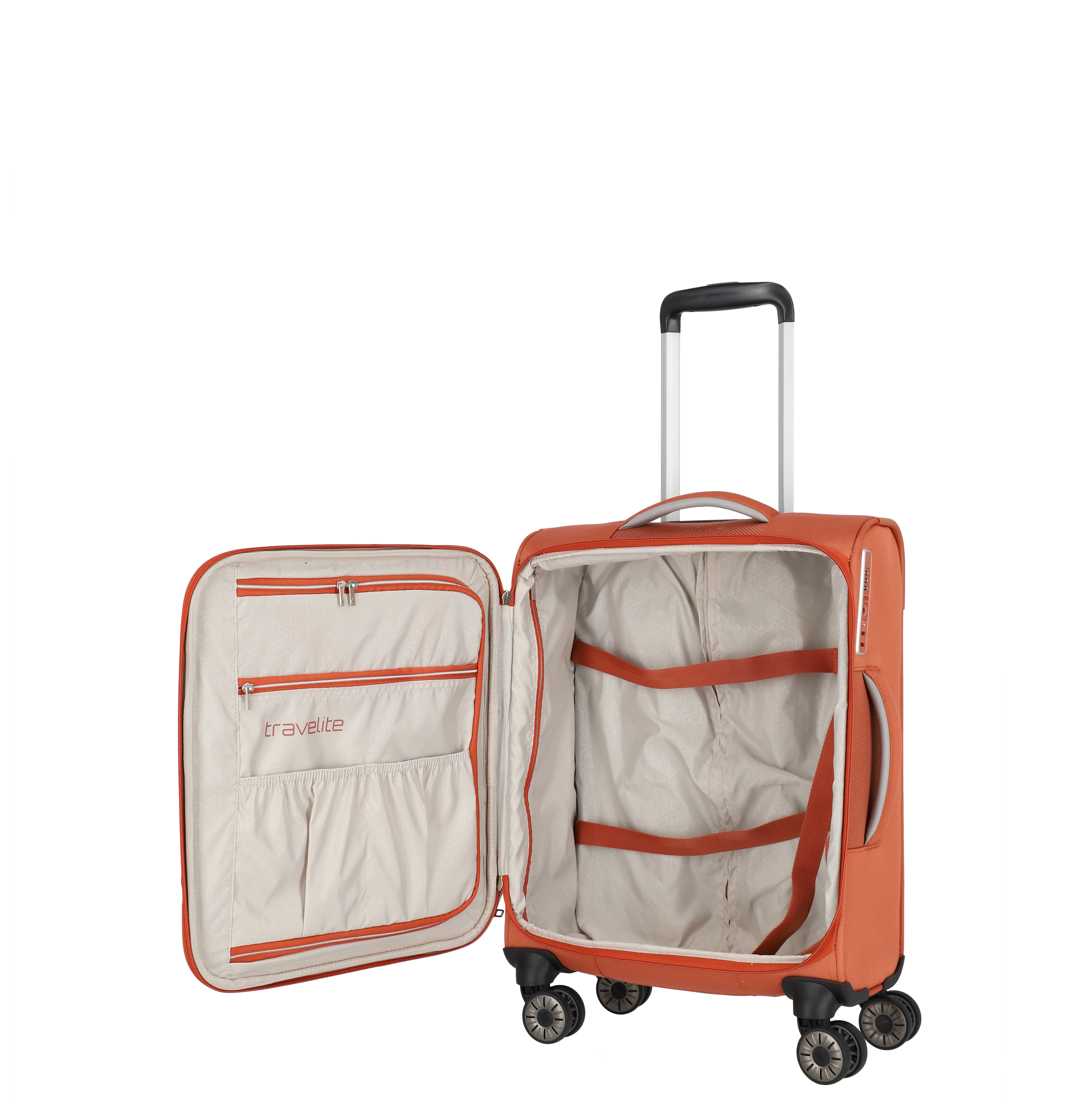 Travelite MIIGO Trolley S 4-Rollen Safran