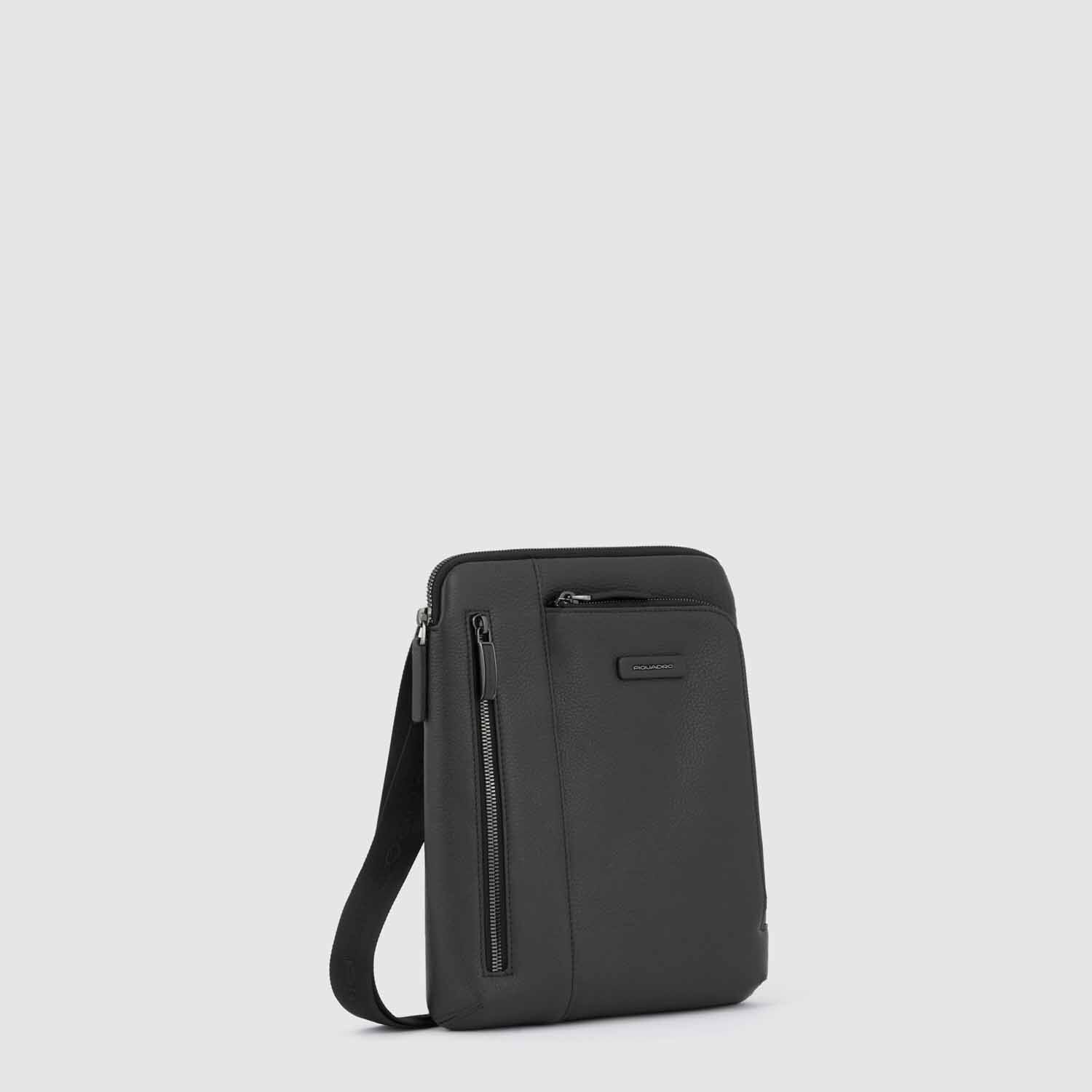 Piquadro Modus Special Umhängetasche mit iPad®-Fach Schwarz