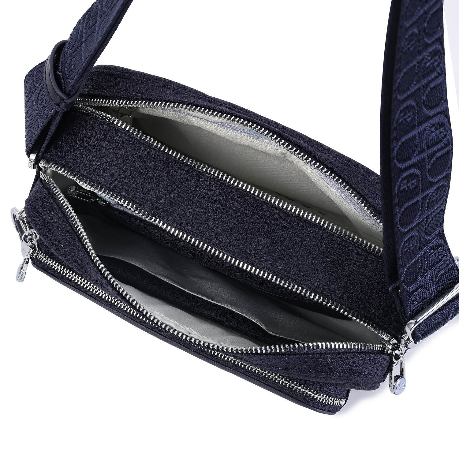 Hedgren Fika ESPRESSO Mittlerer Crossover + RFID Peacoat Blue