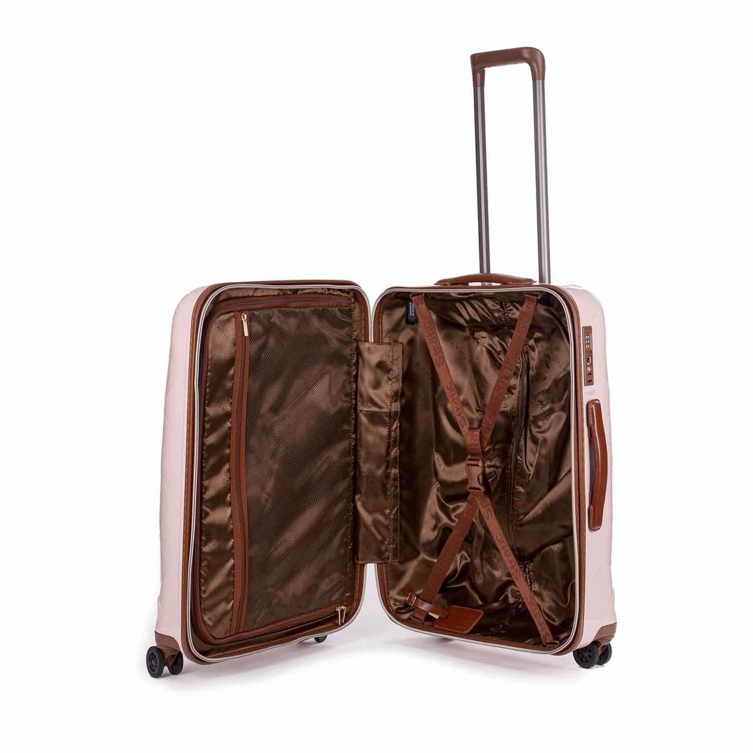 Stratic Leather & More Trolley M, 4 Rollen Rose Stratic Leather & More Trolley M, 4 Rollen Rose