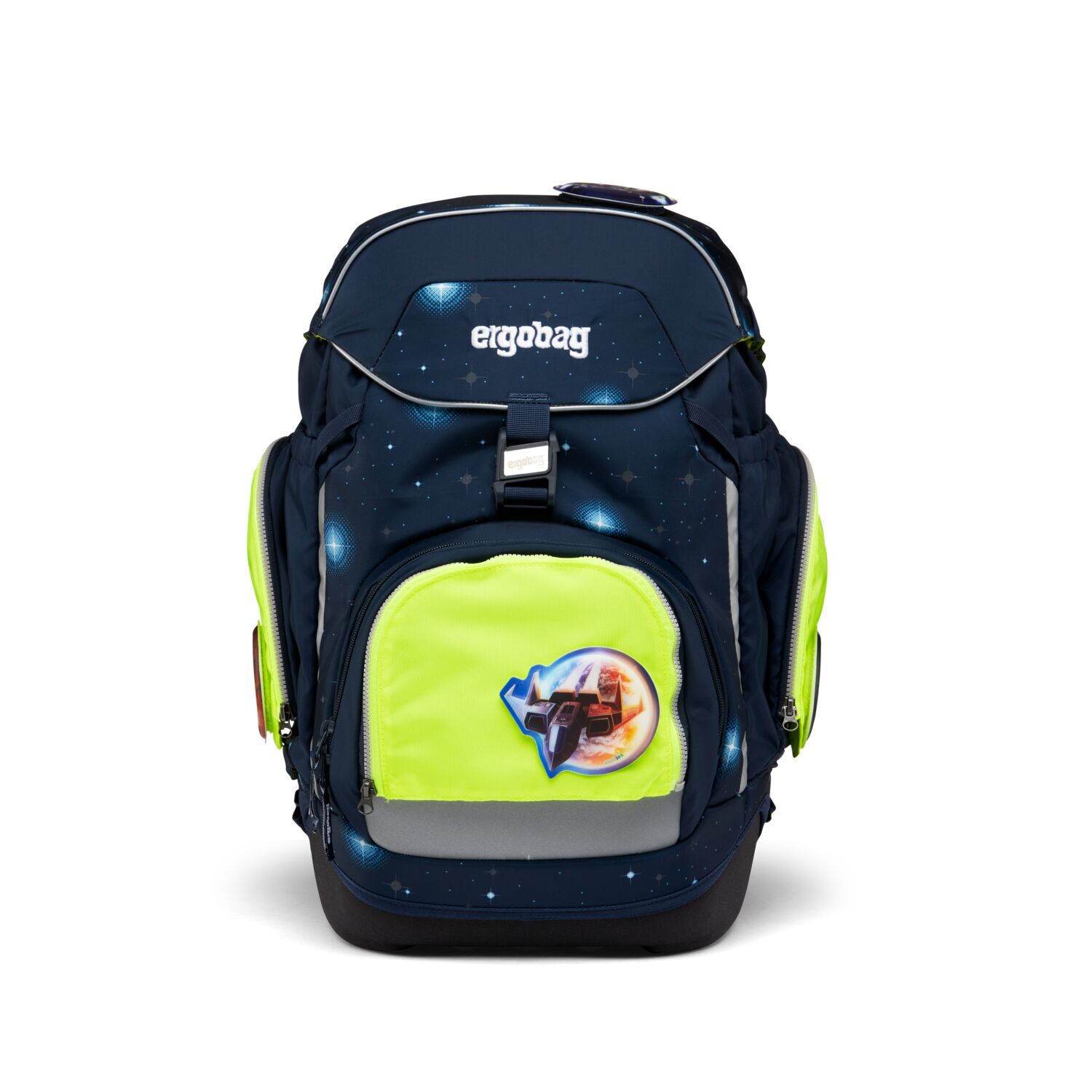 ergobag Schulzubehör Fluo Zip Set, 3-tlg. ab 2019 Gelb ergobag Schulzubehör Fluo Zip Set, 3-tlg. ab 2019 Gelb