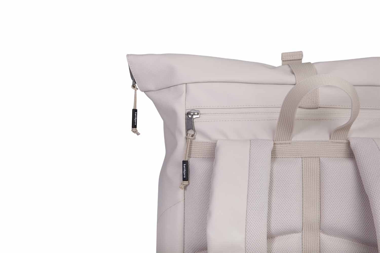 kattbjørn Rolltop mit 15" Laptopfach Sandy Beige
